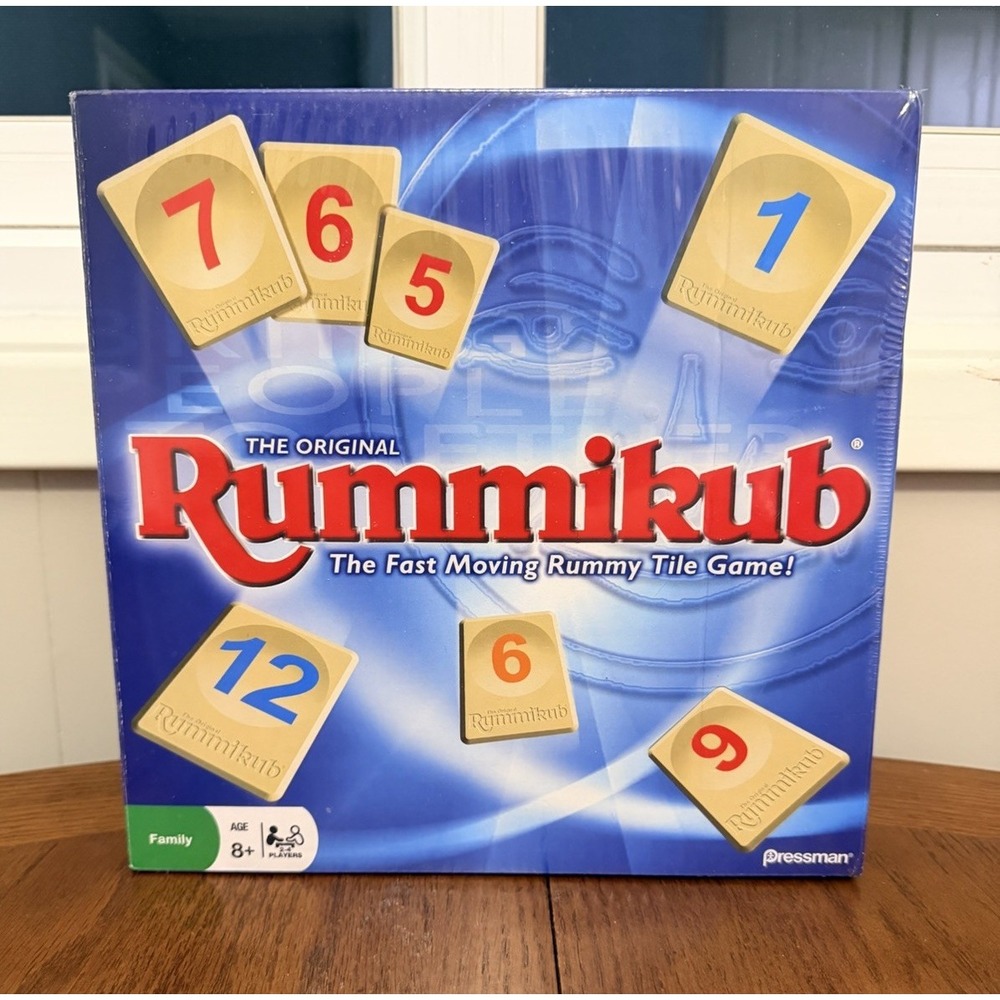Rummikub - The Original Fast Moving Rummy Tile Game, Brand New Sealed, 1997